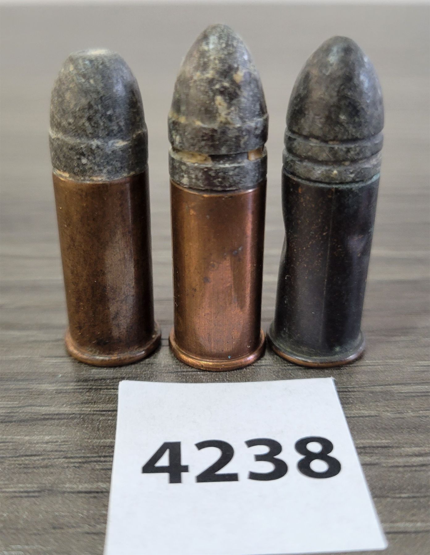 AMMO: 3 X BALLARD .44 RIMFIRE (.437 BULLET) - Kidd Family Auctions