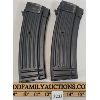 Image 1 : LOT OF 2 - UNKNOWN PINNED MAGS 