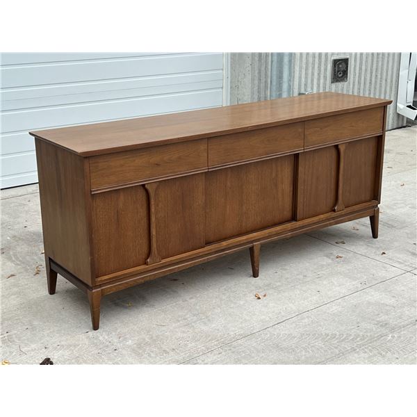 Mid Century Sideboard / Credenza nice overall with some wear see