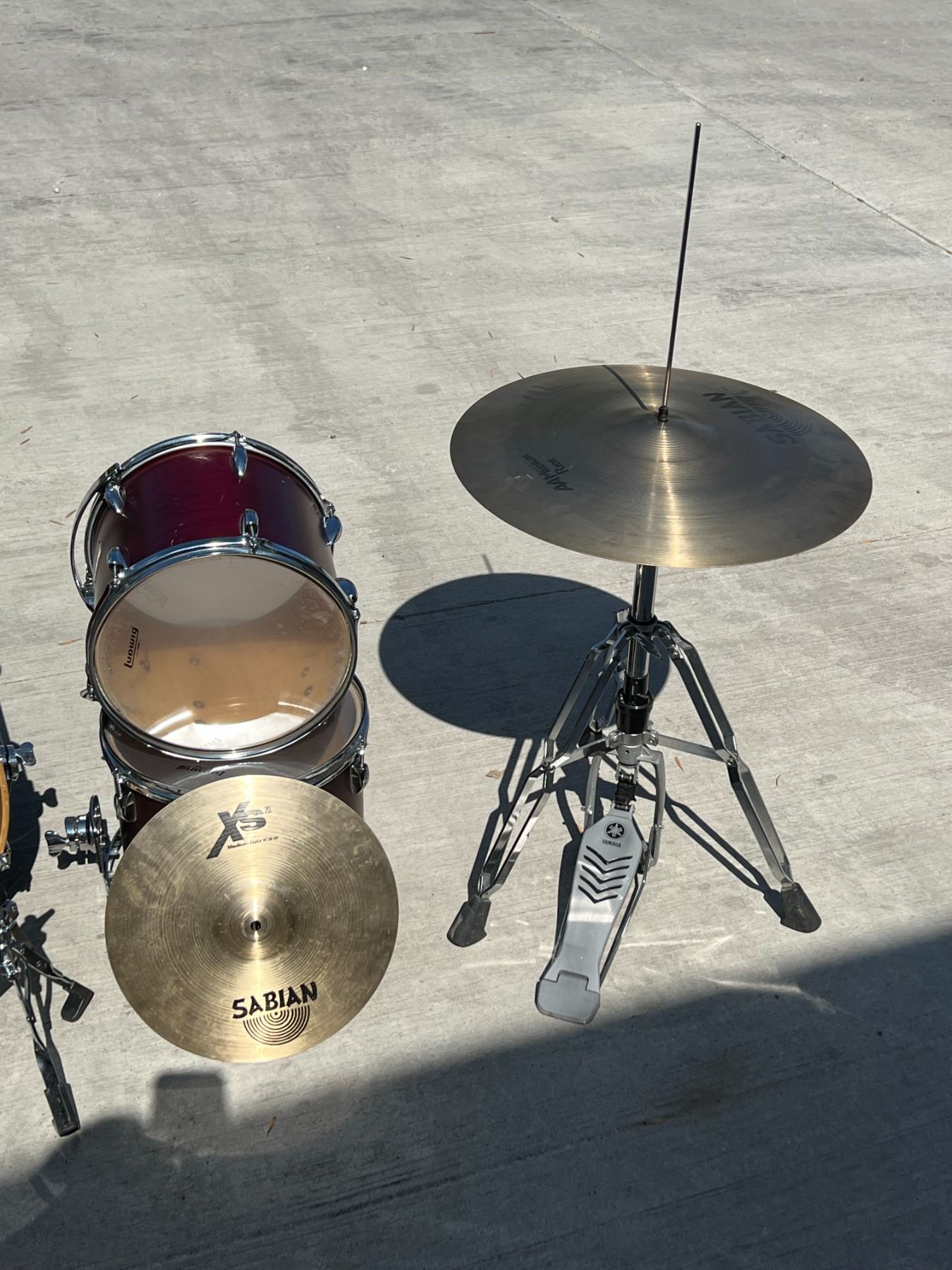 Ludwig Drums & Accessories as pictured Played condition please see