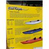 Image 5 : KIWI ATLANTIS Solo Clear Hull Kayak (YELLOW) - Specs: 10ft L, 28" W, 12" Deep, 48Lbs weight, 200Lbs 