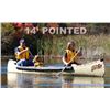 Image 1 : Sportspal Aluminum 14 ft pointed canoe (BARKTONE) - SPECS: 13'6", 38" width, 13" Deep, 41lbs weight,