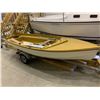 Image 2 : CL SAIL BOAT - Model CL 14 with Genco Sail Kit, 14ft long. This Lot includes the EZ Load single axle