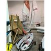 Image 1 : OPEN BIC Dinghy Sail Boat - Specs: 2.75M L, 1.14M W, 45KG weight, 90KG capacity NEW in SHOWROOM as s