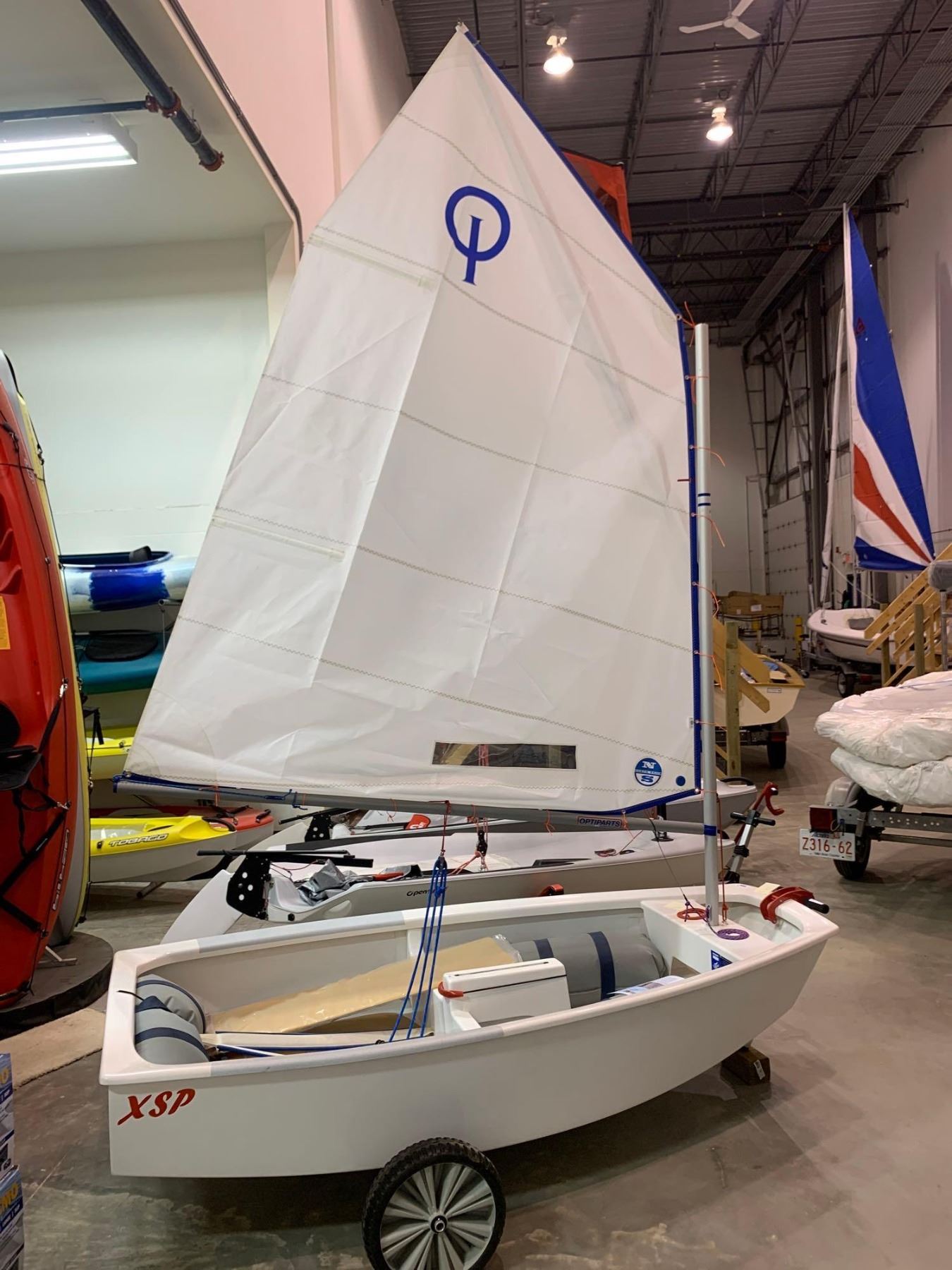 EXTREME OPTIMIST Dinghy Sail Boat - IOD95 Optimist, 2.31M L , 35KG ...