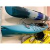 Image 1 : KIWI AURORA lake, river & sea Kayak,(BLUE) - Specs: 13'10" L, 26"W, 12" D, 65Lbs Weight, 325Lbs Max 