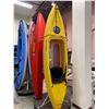 Image 1 : KIWI ATLANTIS Solo Clear Hull Kayak (YELLOW) - Specs: 10' L, 28: W, 12" D, 48Lbs, 200Lbs Capacity, C
