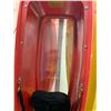 Image 3 : KIWI ATLANTIS Solo Clear Hull Kayak (RED) - Specs: 10' L, 28: W, 12" D, 48Lbs, 200Lbs Capacity, Clea