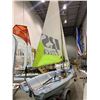 Image 6 : RS Feva Sailboat - Specs: 3.64m L, 1.42 Beam , 63KG Weight, alloy mast & boom, Includes all accessor