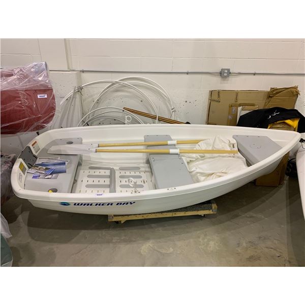 WALKER BAY DINGHY - Specs: 10' L, 57KG - Rigid, Includes 2 paddles and cover - NEW IN SHOWROOM