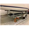 Image 18 : PRECISION 21 SAILBOAT WITH TRAILER - Specs: 20'9"L, 8'3" Beam - includes all sail and accessories an