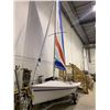 Image 2 : CATALINA 16.5 SAILBOAT WITH TRAILER - specs: 5.23M L, 4.98 Beam, 195KG, includes Trailer, sail , rig