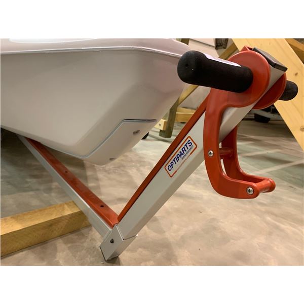 OPTIPARTS SAILBOAT DOLLY - Aluminum with bow clamps design with hard tires - NEW IN SHOWROOM