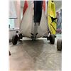 Image 2 : DYNAMIC SAILBOAT DOLLY - Aluminum, adjustable with air tires - NEW IN SHOWROOM