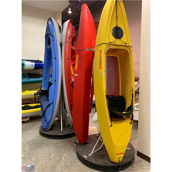Upright Showroom Kayak Displayer ( kayaks not included)