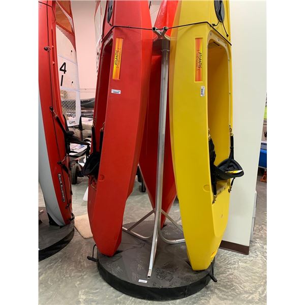 Upright Showroom Kayak Displayer ( kayaks not included)