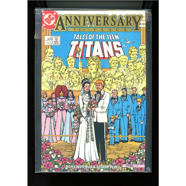 DC Tales Of The Teen Titans #50 Anniversary Issue