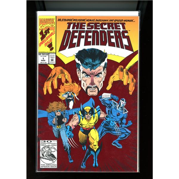 Marvel The Secret Defenders #1 Red Foil Cover