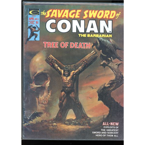 The Savage Sword Of Conan The Barbarian # 5