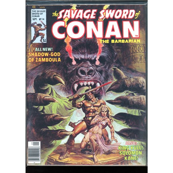 The Savage Sword Of Conan The Barbarian #14