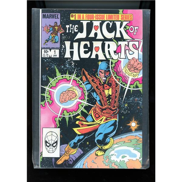 Marvel The Jack Of Hearts #1