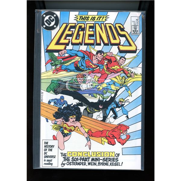 DC Legends #6 (1st Justice League International team)