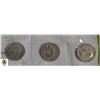 Image 2 : 1949/50/51 CDN 50-CENT COINS LOT OF 3