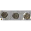 Image 2 : 1964/68/71 U.S. 50-CENT COINS LOT OF 3