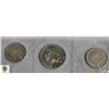 Image 1 : 1965 CDN SILVER DOLLAR & 50 CENT COINS (2)