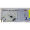 Image 1 : 2010 ARCTIC TERRITORIES 2 POLAR DOLLARS BILL