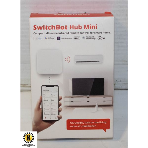 NEW SWITCHBOT HUB MINI SMART REMOTE IR BLASTER