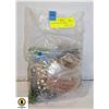 Image 1 : BAG OF CRYSTAL BEADS