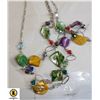 Image 1 : NECKLACE W/GEMSTONES SHEERWATER BRAND NEW