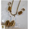 Image 1 : NECKLACE & EARRING SET  NEW NUCCI DESIGN