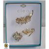 Image 1 : BROOCHES SET OF 3 W/RHINESTONES-CLEO BRAND