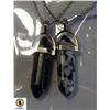 Image 1 : 2 PCS NATURAL QUARTZ CRYSTAL POINT GEMSTONE