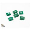 Image 1 : #199-GREEN EMERALD GEMSTONE 55.25CT