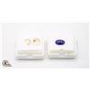 Image 1 : #238-BLUE TANZANITE 2.40CT & CITRINE 3.20CT GEMSTO