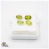 Image 1 : #147-GREEN PERIDOT GEMSTONE 3.70CT