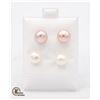 Image 1 : #08-NATURAL AKOYA PEARL EARRING