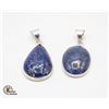 Image 1 : #44-NATURAL BLUE LAPIZ LAZULI PENDANT