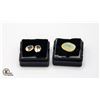 Image 1 : #248-CITRINE 3.30CT 7 YELLOW OPAL 5.55 CT GEMSTONE