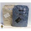 Image 1 : 2 NEW MENS SIZE XXXL BUTTON UP LONG SLEEVES SHIRTS