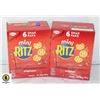 Image 1 : 2 PACKS OF MINI RITZ SNAK PAKS