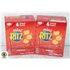 Image 1 : 2 PACKS OF MINI RITZ SNAK PAKS