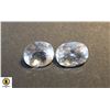 Image 1 : TWO NATURAL 6.32CT TW AQUAMARINES WITH APPRAISAL
