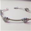 Image 1 : JP926-127 SILVER CZ BRACELET