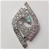 Image 1 : JP926-108 SILVER CZ PENDANT