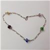 Image 1 : JP926-142 SILVER GEMSTONE BRACELET