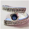 Image 1 : JP926-104 SILVER CZ RING